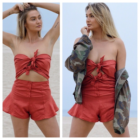 High Rise Flounce Ruffle Short - Picture 3 of 7